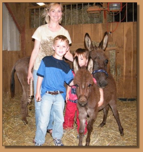 Oprah and Maggie with their proud new owners!