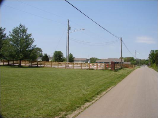 Our new arena at Half Ass Acres Miniature Donkey Farm