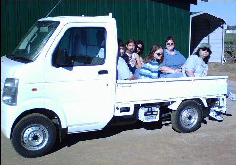 Half Ass Acres Miniature Donkey Farm's Farm Truck